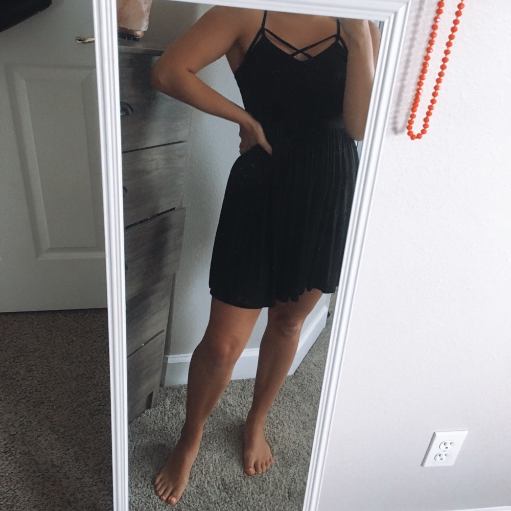 Black cotton summer dress!